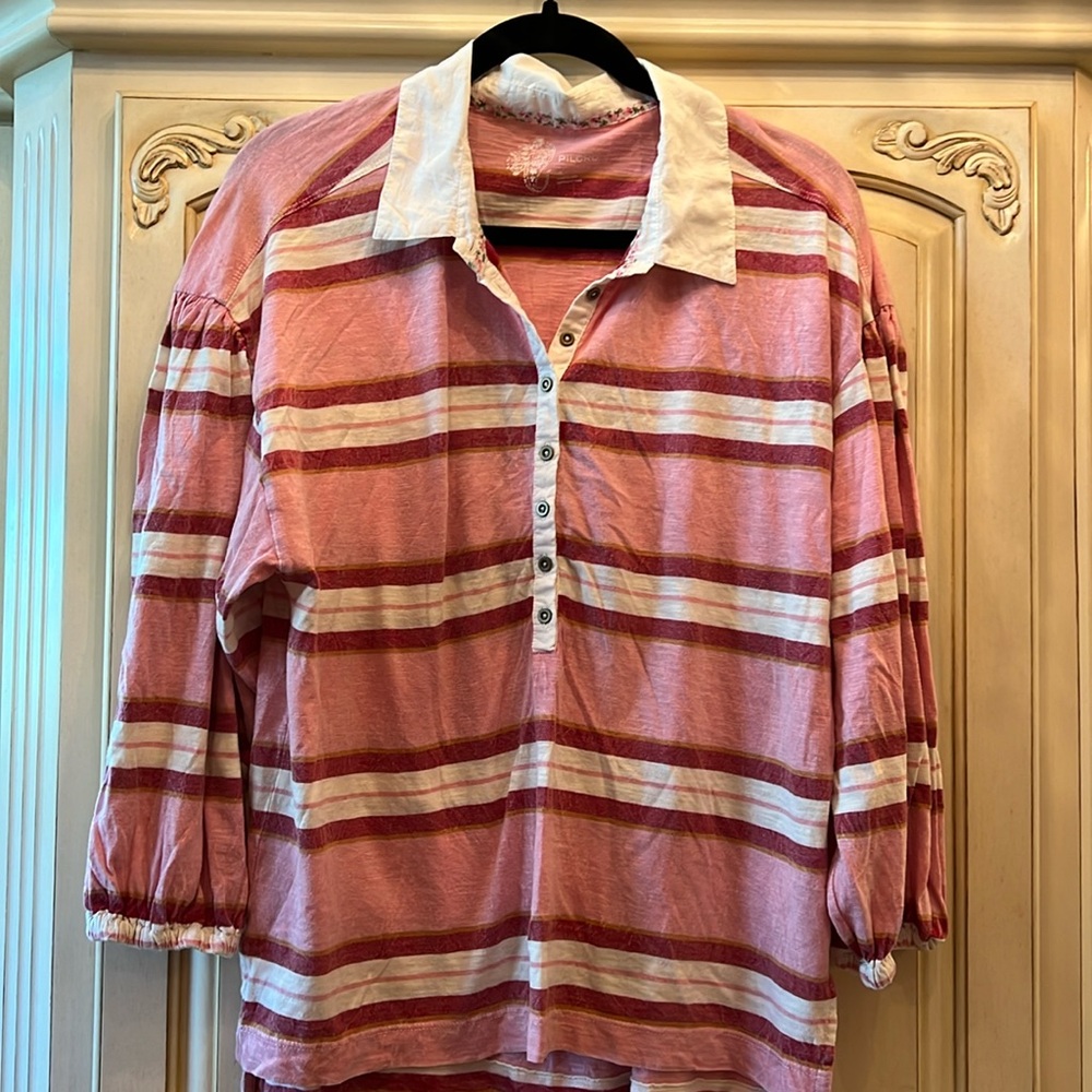 Pilcro Anthropologie shirt sz M